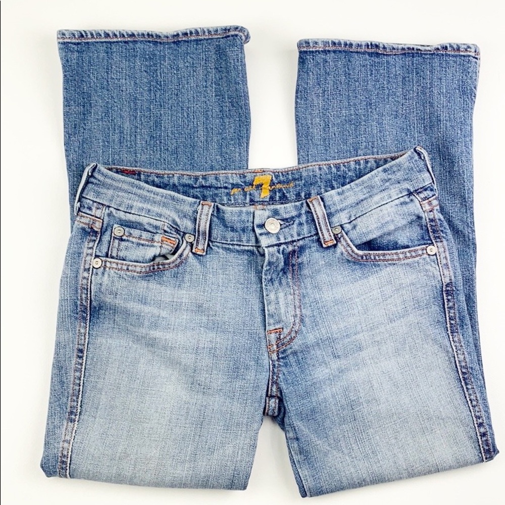7 for All Mankind A Pocket Cropped Bootcut